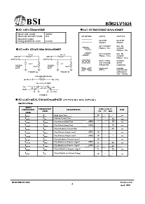 浏览型号62LV256SC的Datasheet PDF文件第4页