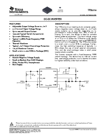 浏览型号TPS63700的Datasheet PDF文件第1页