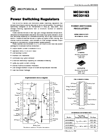 浏览型号MC33163DW的Datasheet PDF文件第1页