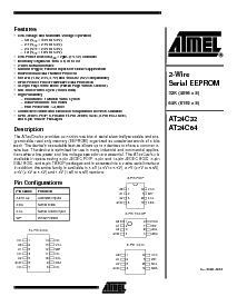 浏览型号AT24C64-10TC-2.7的Datasheet PDF文件第1页