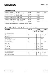 浏览型号BAT64-06W的Datasheet PDF文件第2页