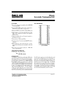 浏览型号DS1643-100的Datasheet PDF文件第1页