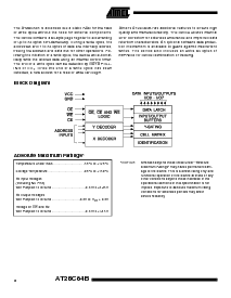 浏览型号AT28C64B-25JI的Datasheet PDF文件第2页