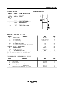 浏览型号M74HCT164C1R的Datasheet PDF文件第3页