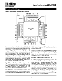 浏览型号ispLSI2064E-100LT100的Datasheet PDF文件第2页