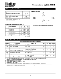 浏览型号ispLSI2064E-100LT100的Datasheet PDF文件第4页