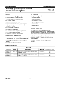 浏览型号TDA8764TS/8的Datasheet PDF文件第2页