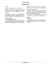 浏览型号MC74HC165ADT的Datasheet PDF文件第6页