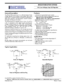 浏览型号MIC37300-1.65BR的Datasheet PDF文件第1页