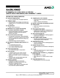 浏览型号AM29LV065DU101R的Datasheet PDF文件第2页