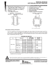 浏览型号SNJ54HC165FK的Datasheet PDF文件第1页