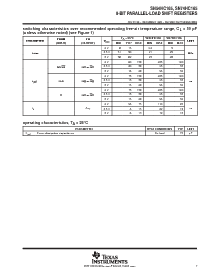 浏览型号SNJ54HC165FK的Datasheet PDF文件第7页