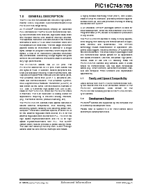 浏览型号PIC16C765T/JW的Datasheet PDF文件第5页