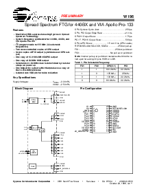 浏览型号W196的Datasheet PDF文件第1页