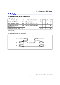 浏览型号W24100-70LL的Datasheet PDF文件第7页