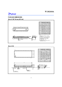 浏览型号W24L010A-10的Datasheet PDF文件第8页