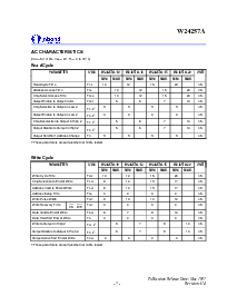 浏览型号W24257AK-15的Datasheet PDF文件第5页