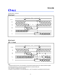 浏览型号W24258S-70LE的Datasheet PDF文件第6页