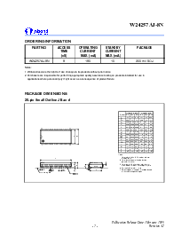 浏览型号W24257的Datasheet PDF文件第7页