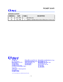 浏览型号W24257的Datasheet PDF文件第8页