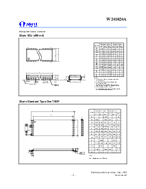 浏览型号W241024AJ-15的Datasheet PDF文件第9页