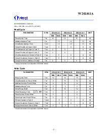 浏览型号W24L011AQ-10的Datasheet PDF文件第4页