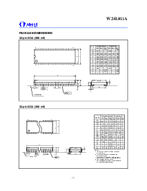 浏览型号W24L011AQ-10的Datasheet PDF文件第8页