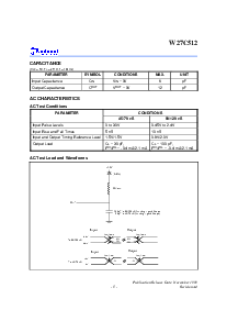 浏览型号W27C512P-45的Datasheet PDF文件第5页