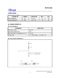 浏览型号W27C010的Datasheet PDF文件第5页