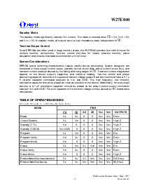 浏览型号W27E040-12的Datasheet PDF文件第3页