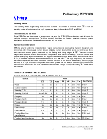 浏览型号W27C020-12的Datasheet PDF文件第3页