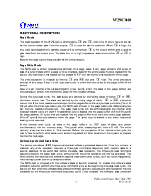 浏览型号W29C040T-90B的Datasheet PDF文件第3页