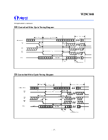 浏览型号W29C040的Datasheet PDF文件第14页