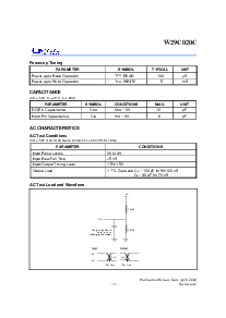 浏览型号W29C020CP90B的Datasheet PDF文件第11页