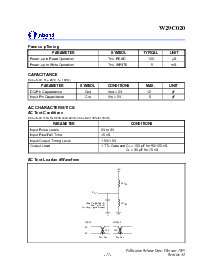 浏览型号W29C020P-90的Datasheet PDF文件第11页