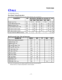 浏览型号W29C020P-90的Datasheet PDF文件第12页