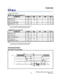 浏览型号W29C020P-90的Datasheet PDF文件第13页
