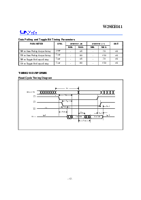 浏览型号W29EE011P90B的Datasheet PDF文件第12页