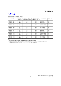 浏览型号W29EE011P-90的Datasheet PDF文件第17页