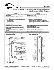 浏览型号W320-04的Datasheet PDF文件第1页