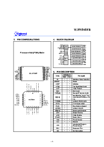 浏览型号W39V040FBP的Datasheet PDF文件第4页