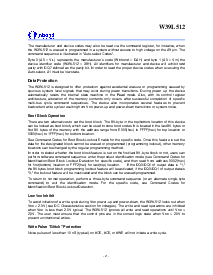 浏览型号W39L512-70的Datasheet PDF文件第4页