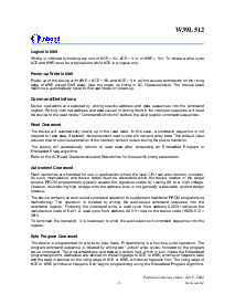 浏览型号W39L512-70的Datasheet PDF文件第5页