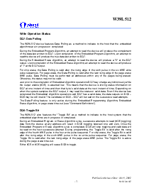 浏览型号W39L512-70的Datasheet PDF文件第7页