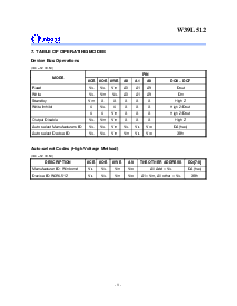 浏览型号W39L512-70的Datasheet PDF文件第8页