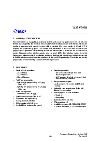 浏览型号W39V040BQZ的Datasheet PDF文件第3页