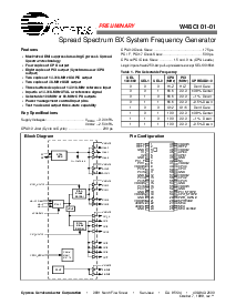浏览型号W48C101-01的Datasheet PDF文件第1页