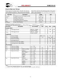 浏览型号W48C101的Datasheet PDF文件第4页