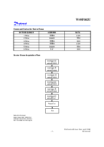 浏览型号W49F002UP12B的Datasheet PDF文件第9页