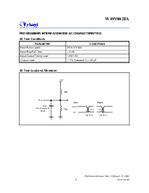 浏览型号W49V002FAP的Datasheet PDF文件第15页